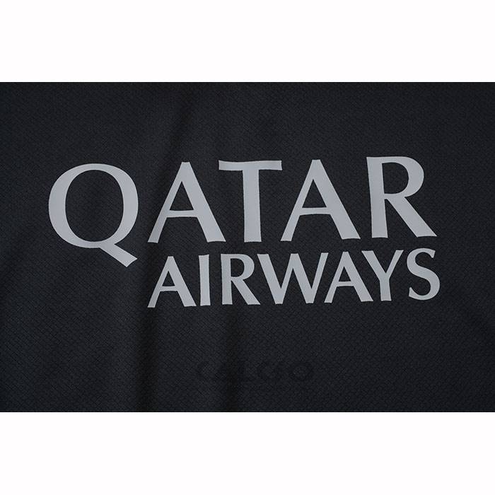 Tuta da Track Paris Saint-Germain Jordan Manica Corta 2025-2026 Nero - Pantaloncini